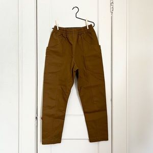 Elizabeth Suzann Clyde Work Pant in Cotton Canvas | Clay